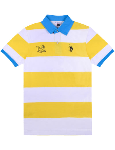 Playera Polo para Niño USPOLON41-6555YE